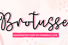 Brotusse Font