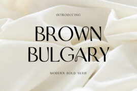 BrownBulgary Font