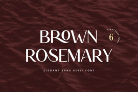 BrownRosemary Font