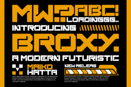 Broxy Font