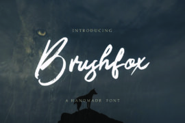 Brushfox Font