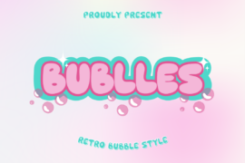 BUBLLES Font Family