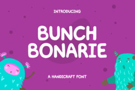 BUNCH BONARIE Font