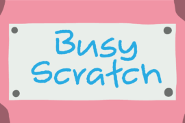 Busy Scratch DEMO Font