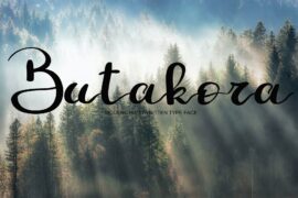 BUTAKORA Font
