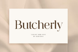 Butcherly Font