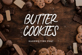 Butter Cookies Font