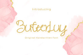 Butterluy Font