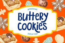 Buttery Cookies Font