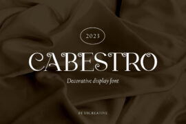 cabestro Font