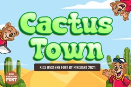 Cactus-Town Font