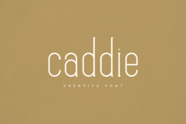 Caddie Font