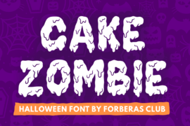 Cake Zombie Font