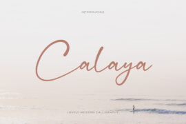 Calaya Free Font Family