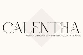 Calentha Font