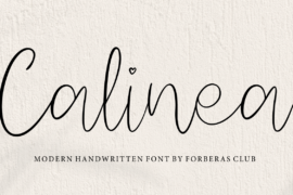 Calinea Font