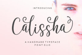 Calissha Script Font