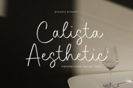 Calista Aesthetic Font