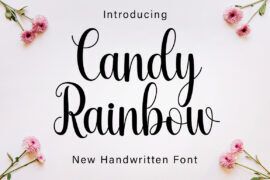 Candy Rainbow Font