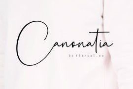 Canonatia Font