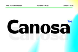 Canosa Font Family