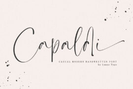 Capaldi Font