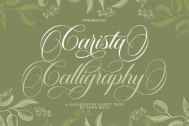 Carista Calligraphy Font