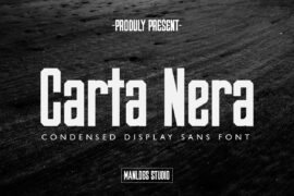 Carta Nera Font