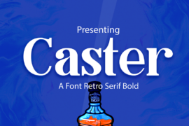 Caster Serif Font