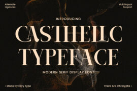 Casthelic Demo Font