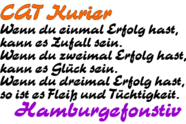 CAT Kurier Font