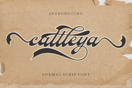 Cattleya Font