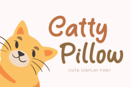 Catty Pillow Demo Font