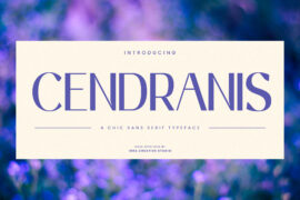 Cendranis Personal Use Font