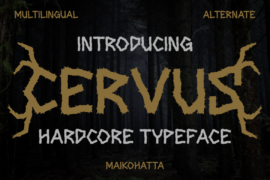CERVUS Font