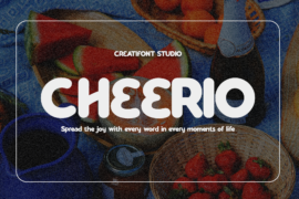 CF Cheerio Demo Font