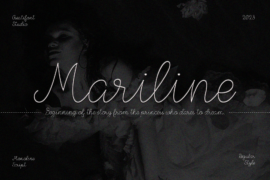 CF Mariline Demo Font