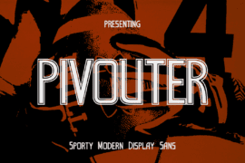 CF Pivouter Demo Font Family