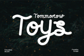 CF Tommorow Toys Demo Font