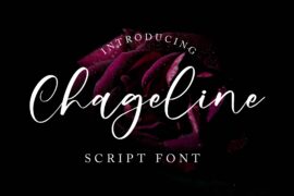 Chageline Font
