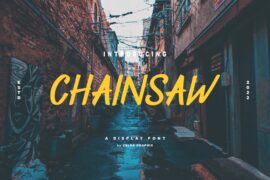 Chainsaw Font
