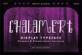 Chalamert Font