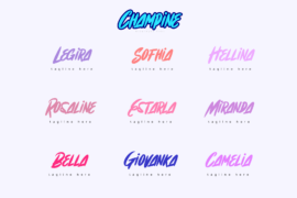 Champine Font Family