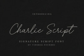 Charlie Script Font