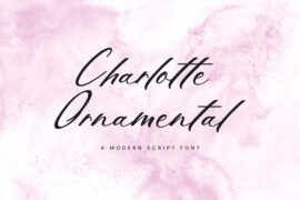 CharlotteOrnamental Font