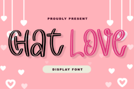 Chat Love – Personal Use Font