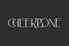 Cheekbone Demo Font