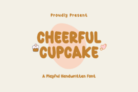 Cheerful Cupcake Font
