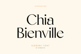 ChiaBianville Font