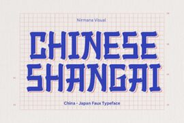 Chinese Shangai – Demo Version Font